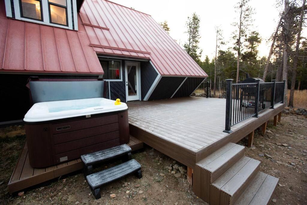 Little Gem Lodge Unique Mtn A-Frame W Hot Tub Блэк-Хок Экстерьер фото
